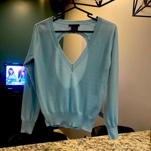 Louis Vuitton light blue cashmere sweater size s.